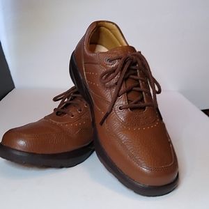 Dr Comfort . Robert Men's Diabetic Oxfords shoe's Brown Sz 7.5 W Pre-owned